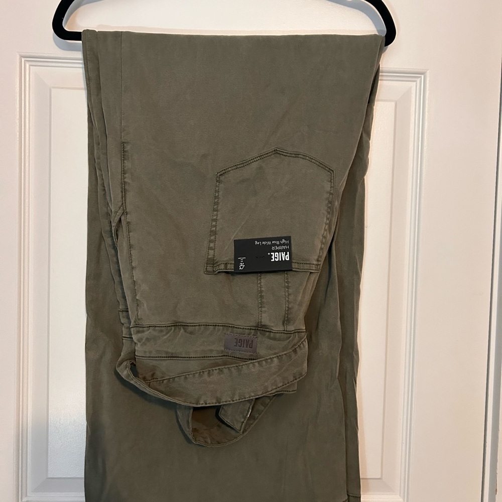 PAIGE Harper High Rise Wide Leg pants